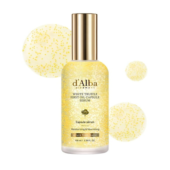 Cápsula de aceite de trufa blanca de Piedmont Serum d'alba, 100 ml