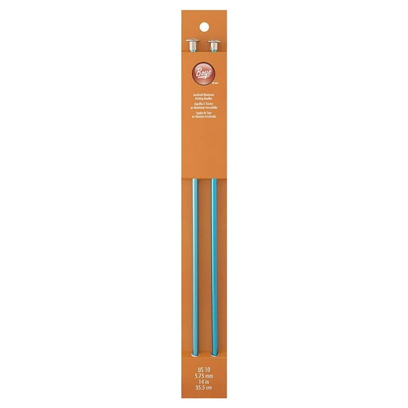 Simplicity Boye 14 in Anodized Aluminum Knitting Needles, Size 10