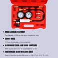 thumbnail image 2 of Shininglove Cylinder Leak Down Tester Engine Compression Diagnosis Tester Kit Dual Pressure Gauges Engine Compression Leakdown Detector Leakage Test Set for Gasoline Engine, 2 of 6