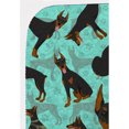 thumbnail image 5 of Carolines Treasures MLM1021LQB 50 x 60 in. Doberman Pinscher Quilted Blanket, Blue, 5 of 5