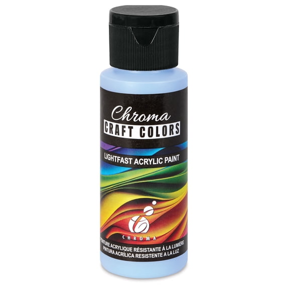 Chroma Craft Colors Acrylic Paint - Pacific Ocean, 2 oz