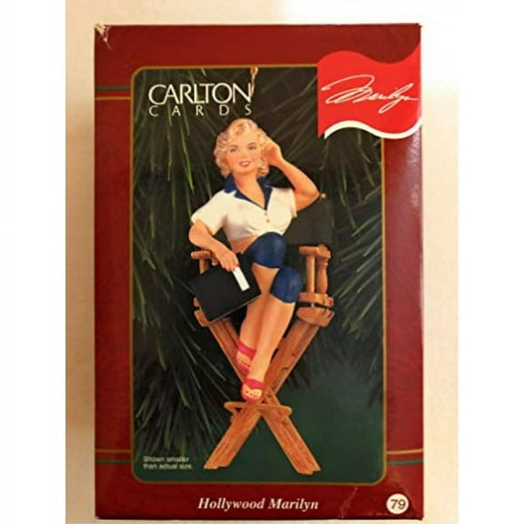 Carlton Cards Marilyn Monroe - Hollywood Marilyn 1999 Christmas Ornament