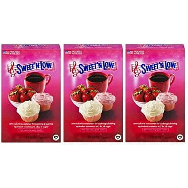 Sweet'N Low Zero Calorie Sweetener, 8.0 OZ, Pack Of 3