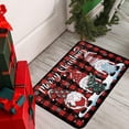 thumbnail image 3 of Nrnio Christmas Kitchen Rug and Mat Set, Non-Slip & Machine Washable Kitchen Mat, Cushioned Buffalo Check Rug for Winter Christmas Kitchen Decor (Red), 3 of 8