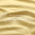 thumbnail image 7 of REGALWOVEN Soft 1800 Microfiber Oxford Pillowcases 2Pcs, King Gold, 7 of 7