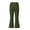 Dark Green, variant on Liyamei Girls School Uniform Pants Elastic Waist Twill Bootcut Trousers Everyday Wear for 5-15 Years