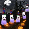 thumbnail image 6 of 5 Pcs Witch Hat String Lights,waterproof Halloween Outdoor Decorations,Colored LED Lights Glowing Decoration for Yard Tree Garden Party Decor,Best Halloween Gifts for Kids, 6 of 12
