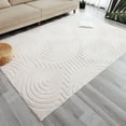 thumbnail image 1 of 8x10 Machine Washable Shag Area Rug, High Pile Plush Rug for Living Room & Bedroom, Soft Fluffy Carpet with Non-Slip Backing for Indoor Home Décor, 1 of 9