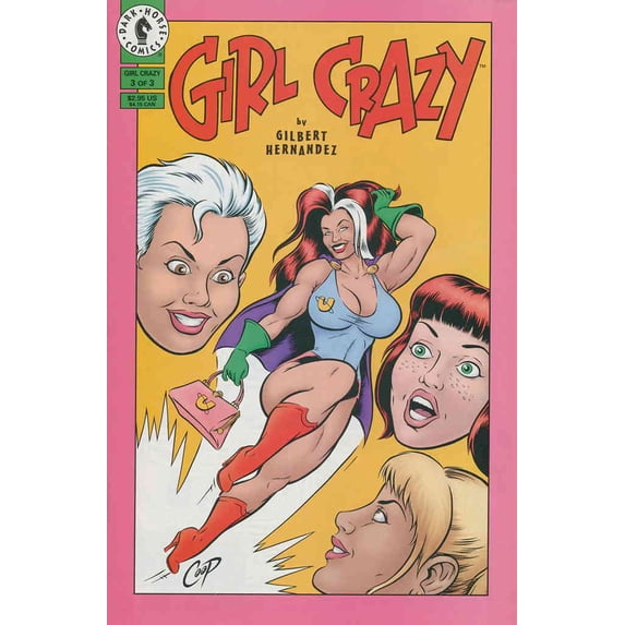Girl Crazy #3 VF ; Dark Horse Comic Book