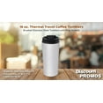 thumbnail image 4 of 16 oz. Thermal Travel Coffee Tumblers - 6 pack - Silver, 4 of 5