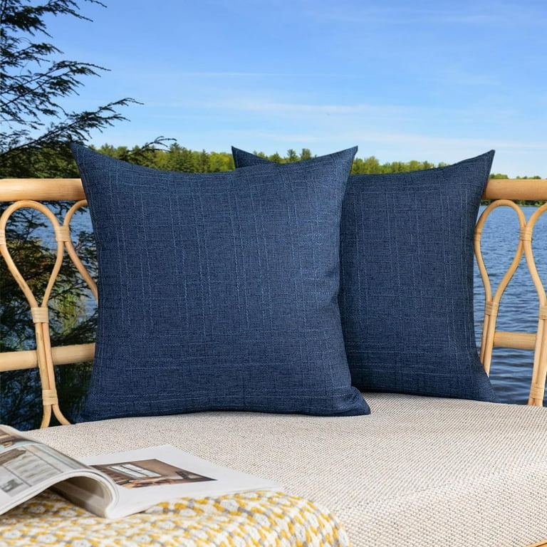 Kevin Textile Pack of Outdoor Waterproof Throw Pillow Covers