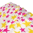 thumbnail image 3 of Yayeee Shower Curtain with Hooks 72"x72" Waterproof Fabric Bathroom Hanging Decor, Beige Stars, 3 of 5
