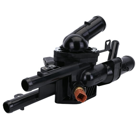 HUOEPU Engine Thermostat Housing Assembly for Hyundai Sonata 2015-2020 for Kia Optima 2016-2020 for Hyundai Santa Fe 2019-2020 Replaces 25600-2GGA5, 25600 2GGA5, 256002GGA5