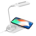 thumbnail image 2 of Dimmable Led Desk Lamp With Wireless Charger, Wireless Charging Desk Light Flexible Rotation Pressfor iPhone 16 15 14 13 12 Pro Max Plus Samsung Galaxy S21, 2 of 5