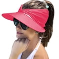 thumbnail image 1 of Chapeau de Soleil pour Femmes, Visière de Plage Protection UV avec Grand Bord pour Sports Plage Golf Randonnée, 1 of 5