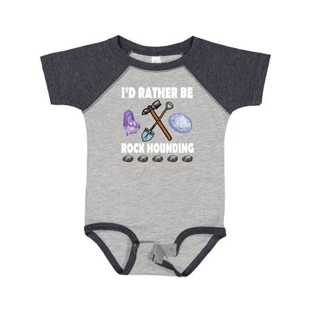 

Inktastic Rock Hounding Rock Collector Gift Baby Boy or Baby Girl Bodysuit