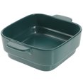 thumbnail image 1 of MasteelfCA 1Pc Ceramic Binaural Baking Tray Salad Fruit Bowl Rice Plate Cake Plate, 1 of 8