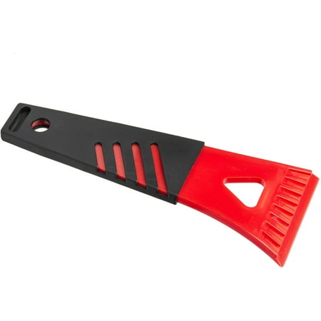ALEKO IC01RED Compact and Durable Ice and Snow Scraper, Red