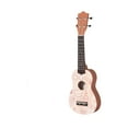 thumbnail image 3 of Ukelele de madera para principiantes, instrumento de ukelele, instrumento musical de madera, café, 3 of 9