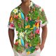 thumbnail image 1 of Hawaiian Shirt For Men, Men's Vintage Button Down Bowling Shirts Short Sleeve Summer Beach Shirt M, 1 of 5