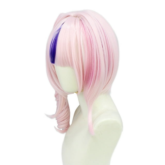 Peluca para cosplay Hololive Marias Marionettes, pelo sintético, 42 cm