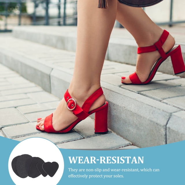 IDEANATEGRATE 3Pares De Protectores De Suela Para Negros Resistentes Y Antideslizantes