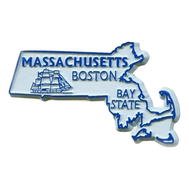 Massachusetts The Bay State Fridge Magnet - Walmart.com