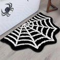 thumbnail image 5 of Festival Spider Web Doormat, Non-Slip Bathroom Rug With Fast-Dry Design, 5 of 5