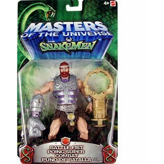 Mattel Master of the Universe Battle Fist Poing Super Combat Puno De Batalla