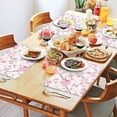 thumbnail image 2 of Pioneer Flower Floral Print Pattern Summer Placemats Table Placemats Set Of 4-Linen Kitchen Washable Placemats Table Mats 12x18 Inch Non-Slip Heat Resistant, 2 of 5