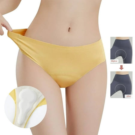 Aooho Camel Toe Cover Thongs Seamless Low-waisted G String for Women No Show Underwear Panty Brief Yoga 1 Pack