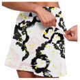 thumbnail image 3 of Tennis Skirts for Women Summer Elastic Yoga Culottes Lightweight High Waist Athletic Shorts Skirt with Pockets for Workouts Everyday Wear Black 5XL, 3 of 6