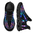 thumbnail image 1 of Zapatos planos de plataforma ligeros para mujer, de nuevo estilo, con diseño de cielo estrellado y dental oscuro, zapatillas de malla para mujer, 1 of 6