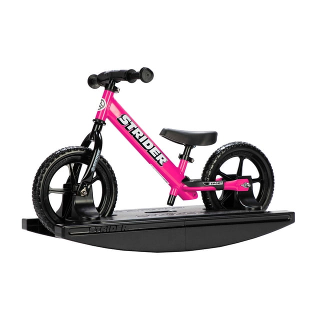 Strider - 12 Sport 2-in-1 Rocking Bike, Ages 6 months to 5 Years - Pink