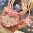 thumbnail image 2 of Sanrio Hellokittys My Melody Kuromi Kawaii cargador Usb gestión de cables lindos dibujos animados 3D organizador de cables Protector de Cable de carga, 2 of 4