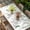 SpringGreen, variant on Watercolor Floral Table Cloths for 4 Foot Rectangle Tables, Spring Flowers Birds Plants Country Beige Patio Waterproof Elastic Fitted Tablecloths, Washable Rectangular Table Cover for Camping
