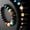 Black, variant on Kiplyki Unquie Solar System Eight Planet Themed Natural Stone Beaded Bracelet