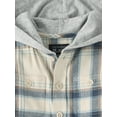 thumbnail image 2 of The Children's Place Toddler Boys Long Sleeve Plaid Hoodie, Sizes 6M-5T, 2 of 3
