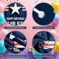 thumbnail image 4 of Patriotic Theme U.S. Air Force Banner Military Style Display Star Pattern Red White Ribbon Military Backdrop for Air Force Birthday Party Military Birthday Celebration Patriotic Event, 4 of 9
