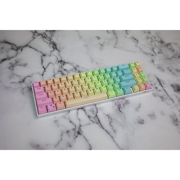 OEM Rainbow Gradient Keycaps (104-key set)