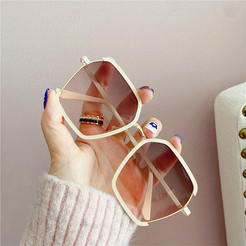 Stylish Geometric Frame Sunglasses Perfect for Beach Parties Photo Booths Walmart