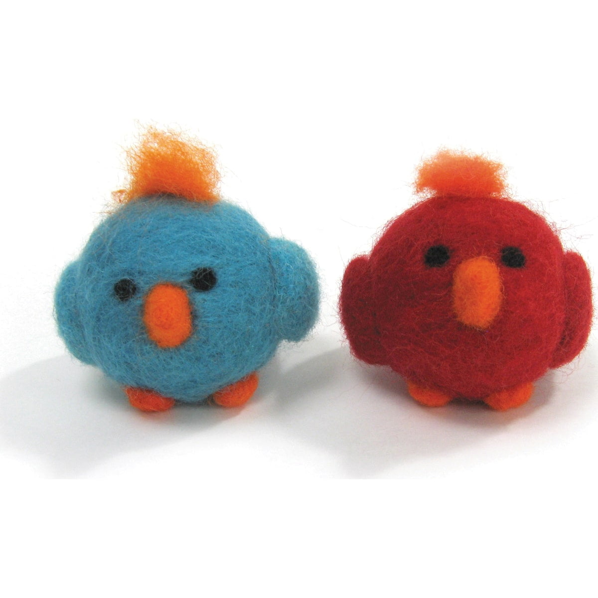 Dimensions Needlecrafts Round and Wooly Birds Needle Felting Kit