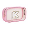thumbnail image 3 of Almacenamiento PVC Bordide Bag Cosmetic Letter () Rojo, 3 of 6