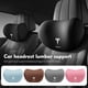 thumbnail image 2 of Almohada para el respaldo del asiento del automóvil Tesla, reposacabezas, soporte lumbar para el cuello y la columna cervical, modelo 3 YSX 2021 Roadster Cybertruck Juguete, 2 of 5