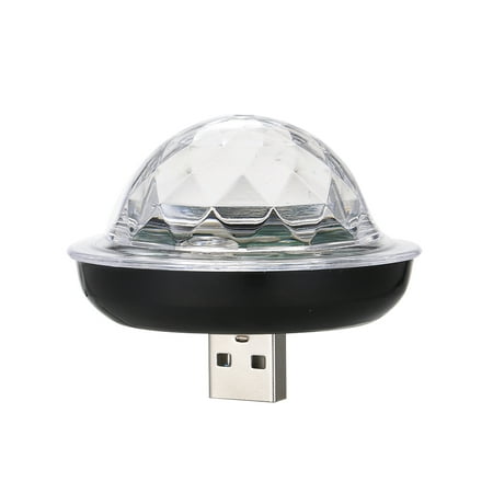 Second Mini Portable Light Weight USB Voice Control Small Magic Ball Stage Lamp With Interface Of IOS