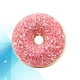 thumbnail image 2 of EeaseMX Dona de crema de poliuretano artificial, pastel de frutas, modelo pequeño, comida falsa, accesorio de fotografía para cocina, decoración (rojo), 2 of 7