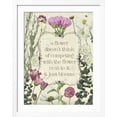 thumbnail image 2 of Art.com Pressed Floral Quote III Art Print, White Frame Wall Art, 32" x 40", 2 of 5