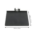 thumbnail image 5 of RUNROTOO 1Pack Black Metal Mic Stand Tray for Users of Live Streaming Equipment 11.8x6.9x0.6in, 5 of 8
