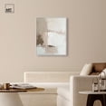 thumbnail image 3 of Pale Textured Silence I Canvas Neutral Boho by Art Remedy, White Frame, 30 x 36, 3 of 7