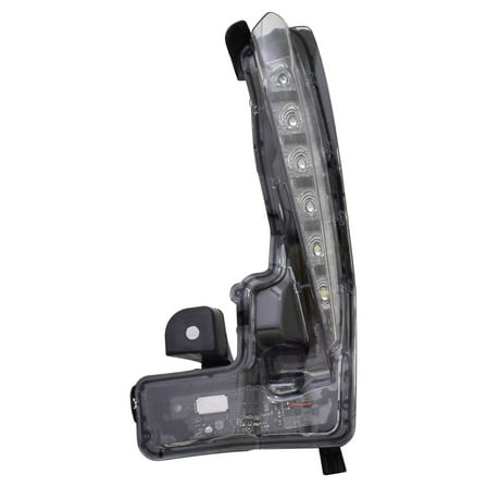 Daytime Running Light-CAPA Certified TYC 12-5404-00-9 for 17-18 Toyota Corolla Fits select: 2017-2019 TOYOTA COROLLA L/LE/XLE/SE/XSE